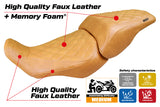 Honda CB300R 2018-2026 Seat Cover Tappezzeria Italia TPZ Comfort in Vintage Camel