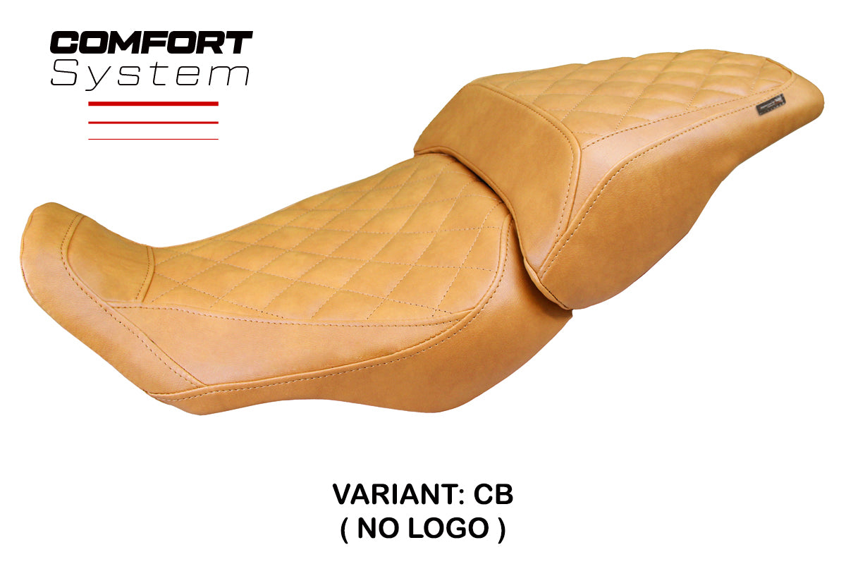 Honda CB300R 2018-2026 Seat Cover Tappezzeria Italia TPZ Comfort in Vintage Camel