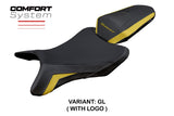 Funda de asiento Honda CB 1000 Hornet 2025 Tappezzeria Italia TPZ Comfort Gold Black