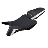 Funda de asiento Honda CB 1000 Hornet 2025 Tappezzeria Italia TPZ Comfort Blanco Negro