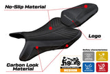 Funda de asiento Honda CB 1000 Hornet 2025 Tappezzeria Italia TPZ Ultragrip Negro