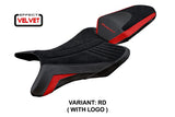 Honda CB 1000 Hornet 2025 Seat Cover Tappezzeria Italia TPZ Velvet Red Black