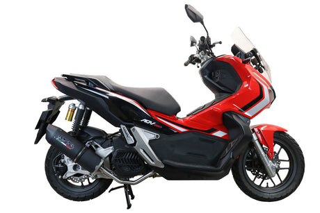 Honda X-Adv 150 2020-2023 Exhaust GPR Full System Furore Nero