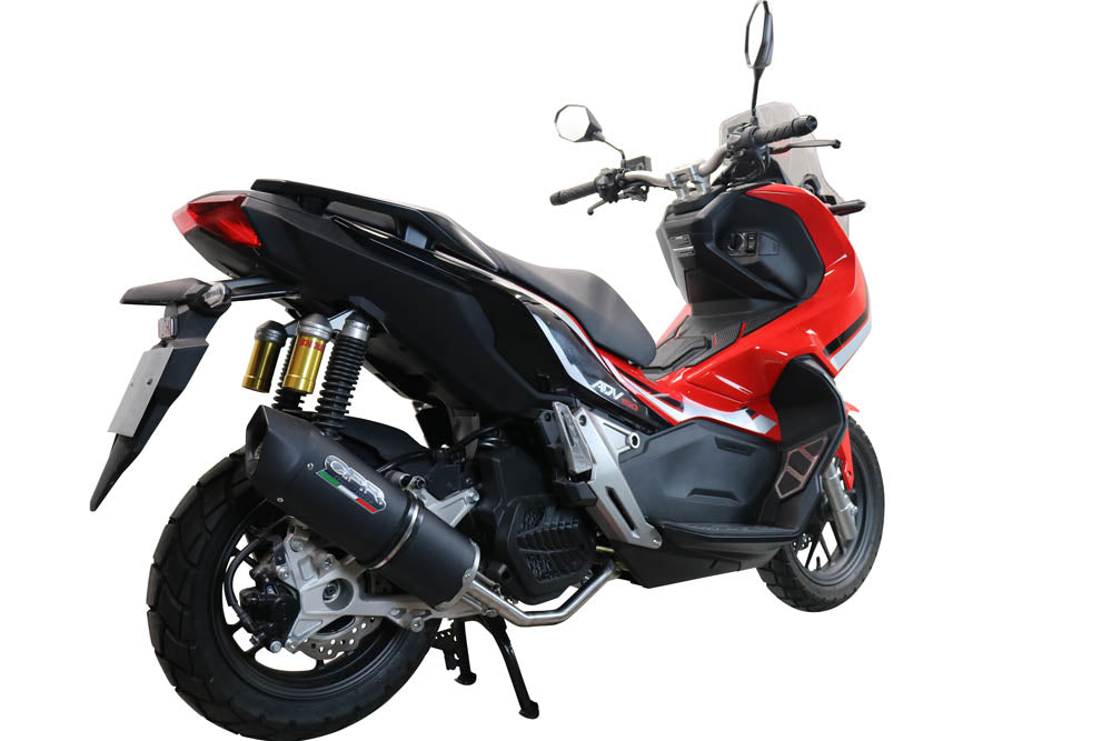 Honda X-Adv 150 2020-2023 Exhaust GPR Full System Furore Nero