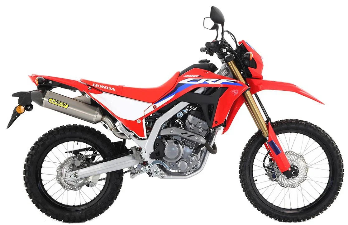 Escape todoterreno Arrow Thunder 72528AK, aluminio, para CRF250L/Rally 17-18 y CRF300L 21-24