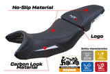 Honda NT1100 2021-2025 Seat Cover Tappezzeria Italia TPZ in White and Black