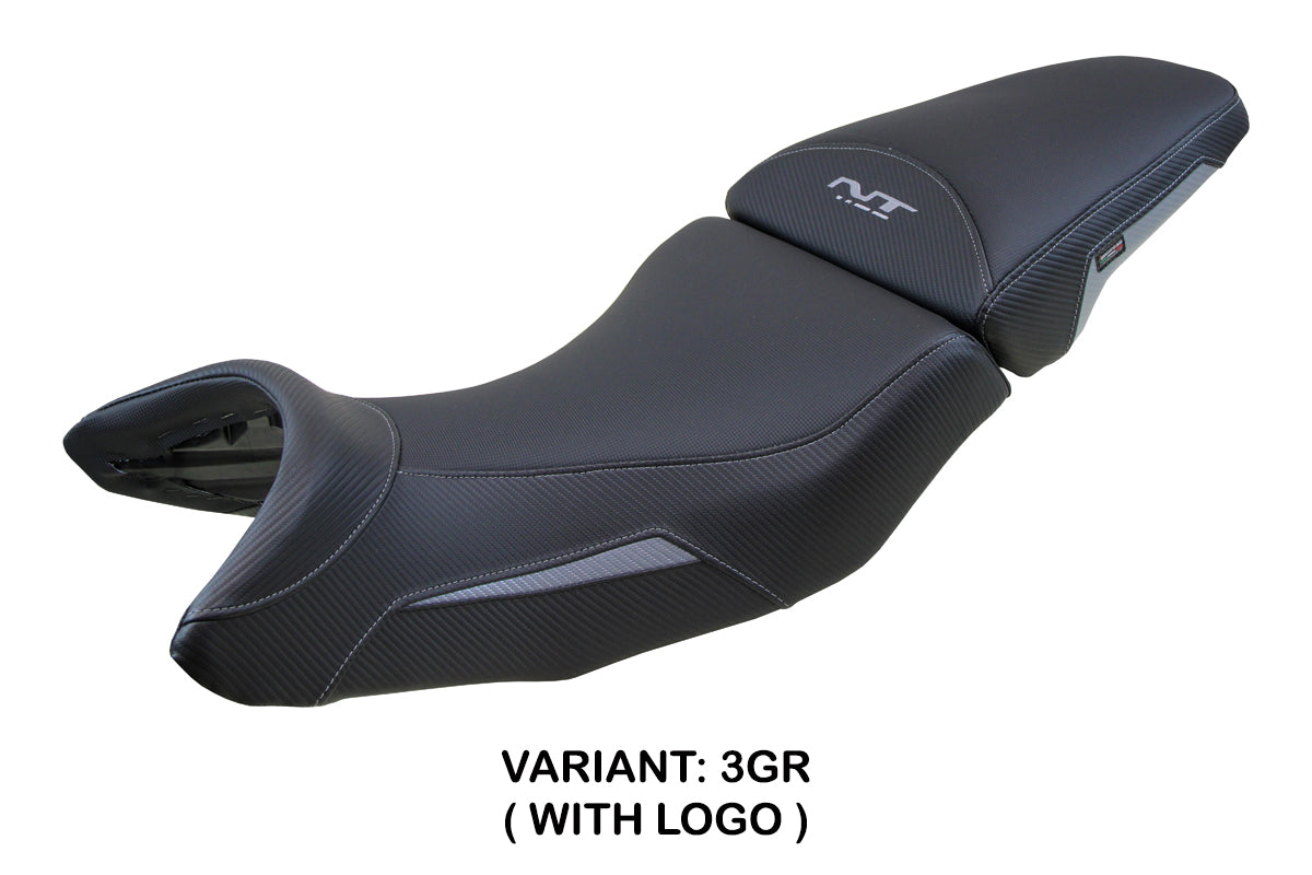 Honda NT1100 2021-2025 Seat Cover Tappezzeria Italia TPZ in Grey and Black