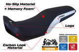 Honda Transalp XL 750 2023-2025 Seat Cover Tappezzeria Italia TPZ Comfort Ultragrip in White