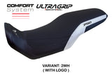 Honda Transalp XL 750 2023-2025 Seat Cover Tappezzeria Italia TPZ Comfort Ultragrip in White