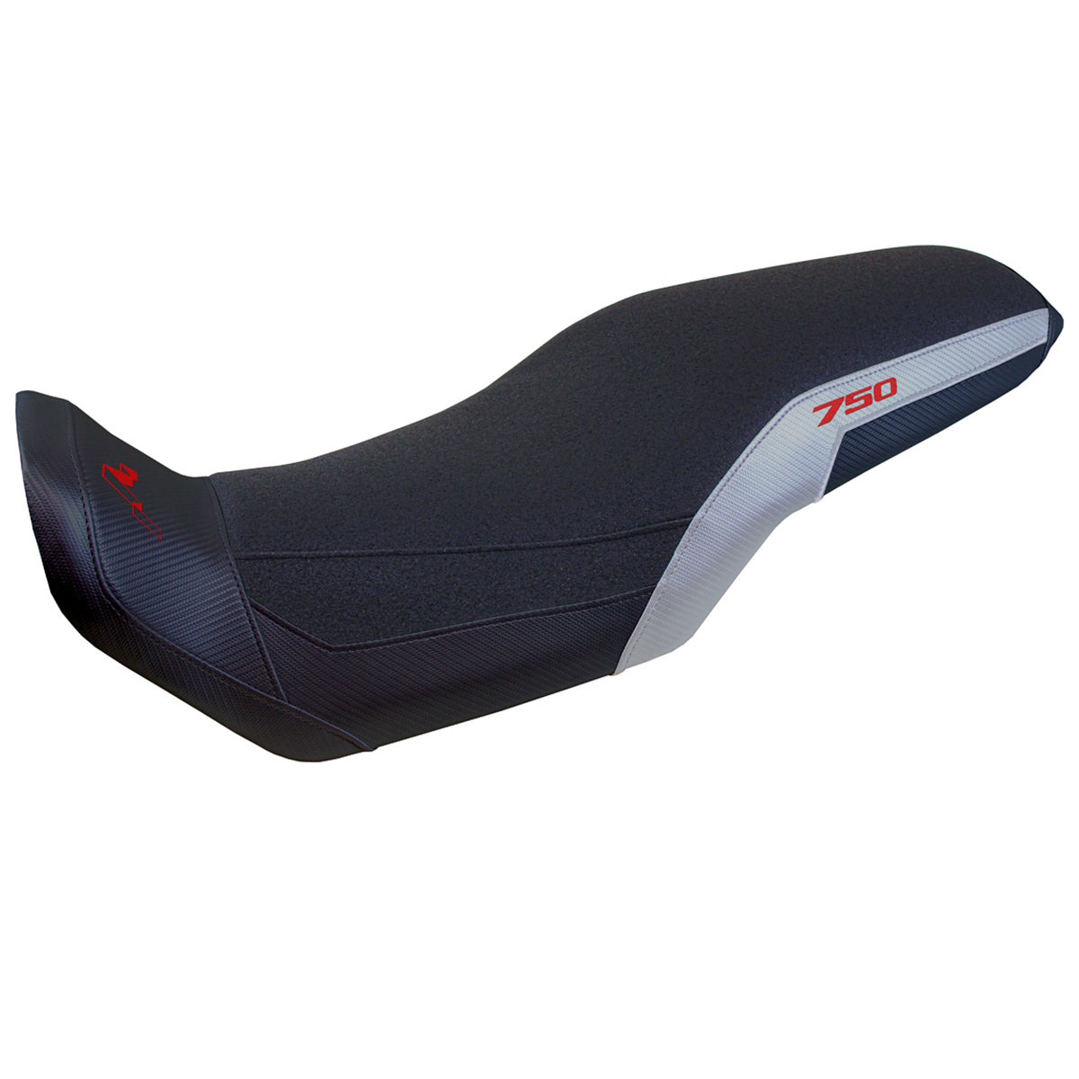 Honda Transalp XL 750 2023-2025 Seat Cover Tappezzeria Italia TPZ Comfort Ultragrip in Silver