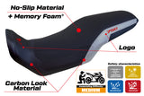 Honda Transalp XL 750 2023-2025 Seat Cover Tappezzeria Italia TPZ Comfort Ultragrip in Silver
