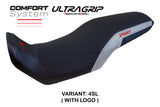Honda Transalp XL 750 2023-2025 Seat Cover Tappezzeria Italia TPZ Comfort Ultragrip in Silver