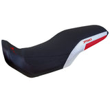 Honda Transalp XL 750 2023-2025 Seat Cover Tappezzeria Italia TPZ Comfort Ultragrip in White and Red