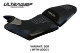 Funda de asiento Husqvarna Norden 901 2022-2025 Tappezzeria Italia TPZ Ultragrip en gris y negro