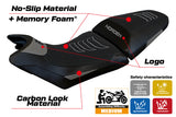 Funda de asiento Husqvarna Norden 901 2022-2025 Tappezzeria Italia TPZ Comfort en gris Ultragrip
