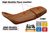 Funda Asiento Husqvarna Svartpilen 401 2018-2022 2023 Tappezzeria Italia TPZ Vintage Marrón