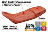 Husqvarna Svartpilen 401 2018-2023 Seat Cover Tappezzeria Italia TPZ Vintage Comfort Brick