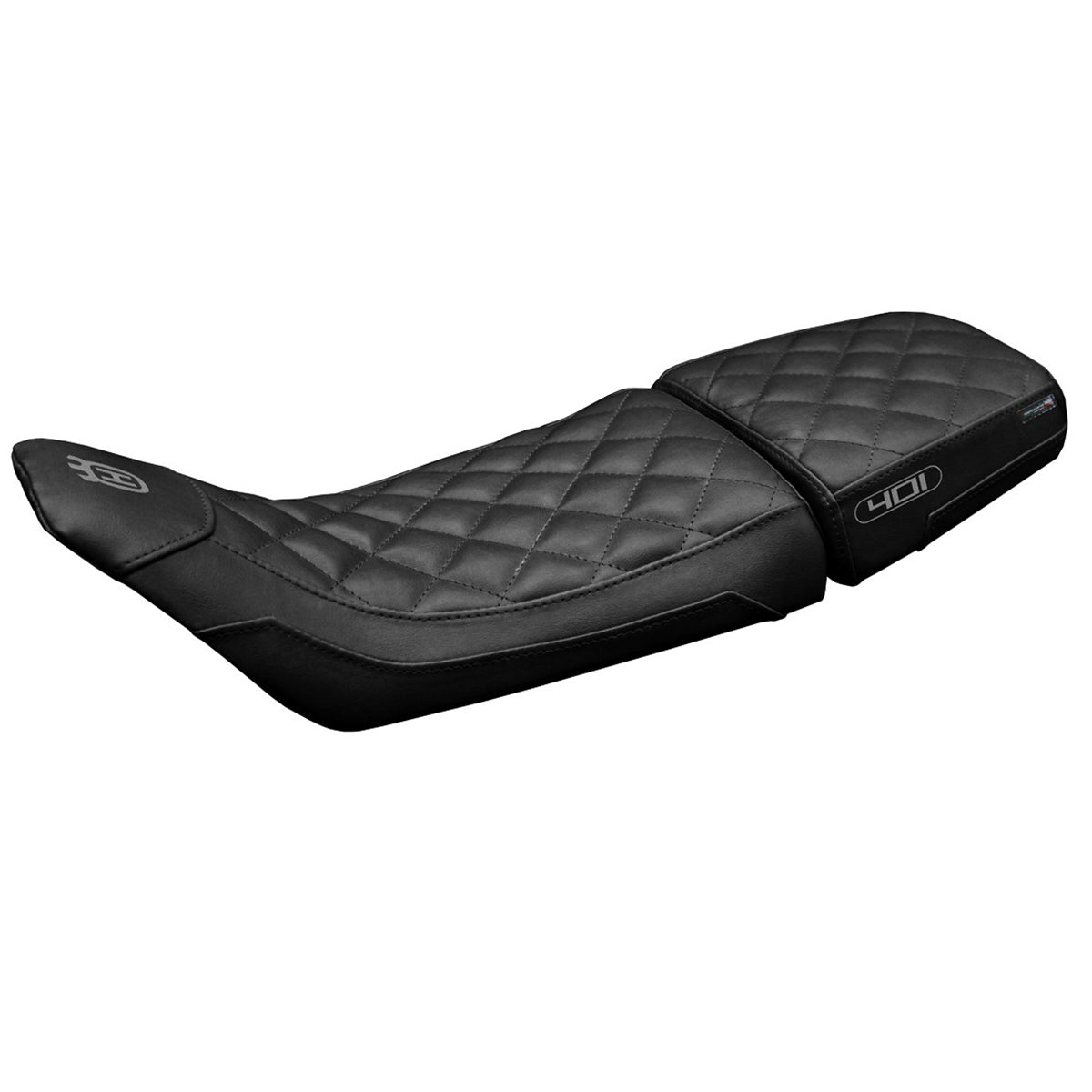 Husqvarna Svartpilen 401 2018-2023 Seat Cover Tappezzeria Italia TPZ Vintage Comfort Black