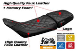 Husqvarna Svartpilen 401 2018-2023 Seat Cover Tappezzeria Italia TPZ Vintage Comfort Black