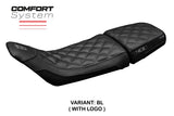 Husqvarna Svartpilen 401 2018-2023 Seat Cover Tappezzeria Italia TPZ Vintage Comfort Black