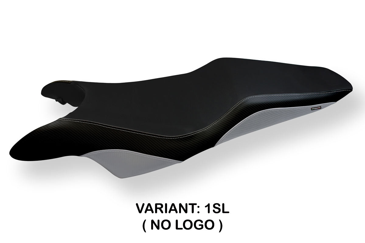 Honda VFR800 2002-2013 Seat Cover Tappezzeria Italia TPZ in Silver and Black