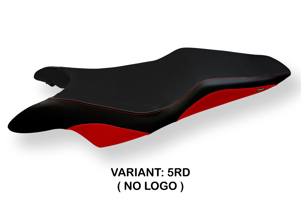 Honda VFR800 2002-2013 Seat Cover Tappezzeria Italia TPZ in Red and Black