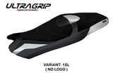 Honda X-ADV 750 2021-2024 Seat Cover Tappezzeria Italia TPZ Ultragrip in Silver and Black