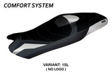 Honda X-ADV 750 2021-2024 Seat Cover Tappezzeria Italia TPZ Comfort in Silver and Black