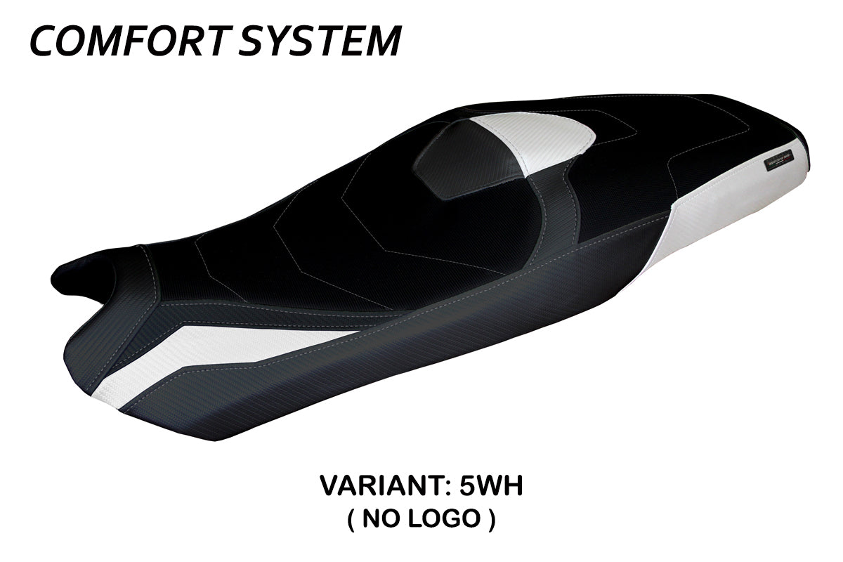 Honda X-ADV 750 2021-2024 Seat Cover Tappezzeria Italia TPZ Comfort in White and Black