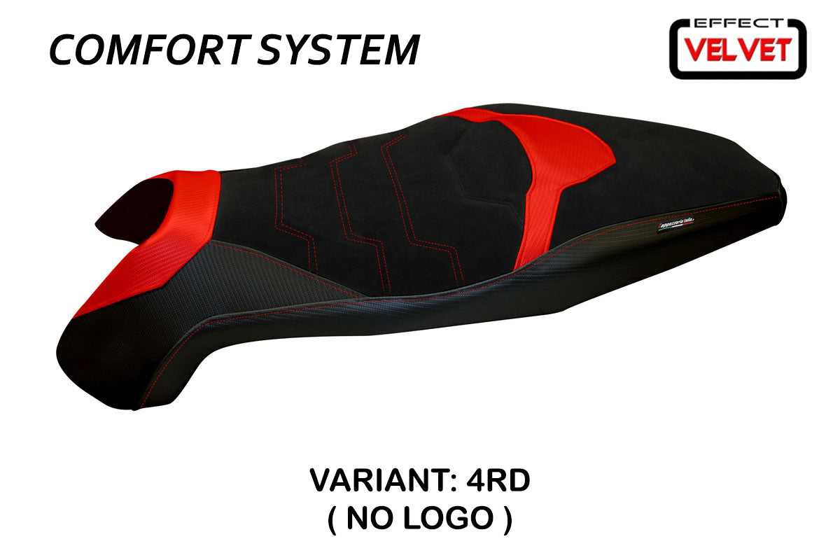 Honda X-ADV 750 2017-2020 Seat Cover Tappezzeria Italia TPZ Comfort in Red and Black