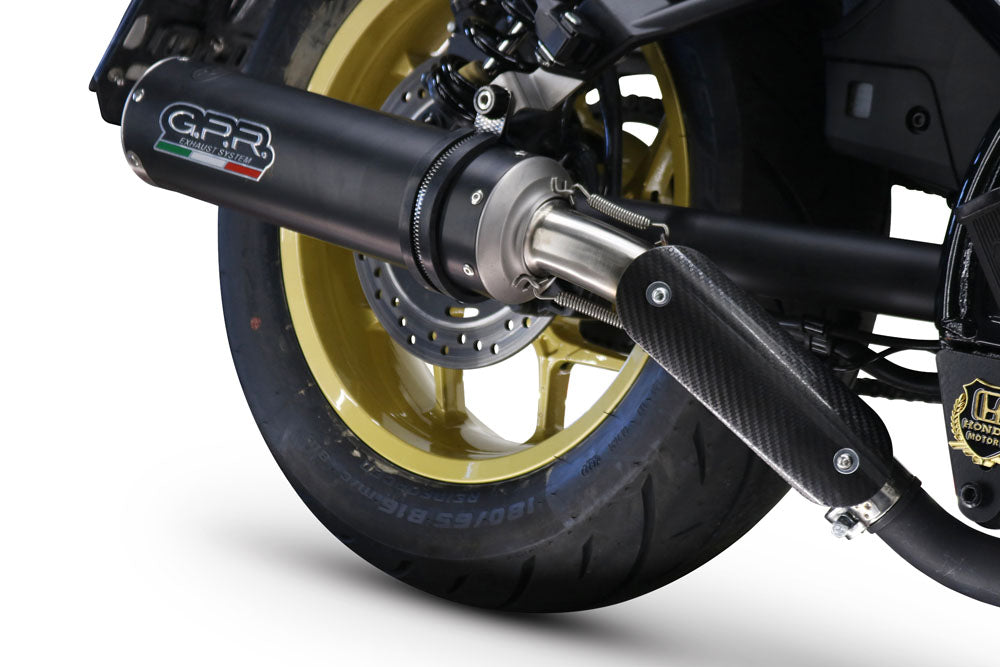 Honda Cmx 1100 Rebel 2021-2024 Exhaust GPR Slip-on M3 Black Titanium