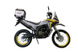Voge 300 Rally 2025-2026 GPR Tech 35L Aluminum Top Case, Silver with Mounting Plate - photo 1