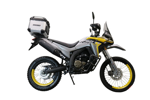 Voge 300 Rally 2025-2026 GPR Tech 35L Aluminum Top Case, Silver with Mounting Plate - photo 1