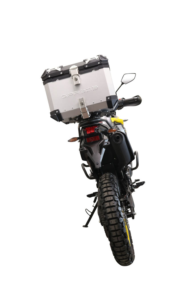 Voge 300 Rally 2025-2026 GPR Tech 35L Aluminum Top Case, Silver with Mounting Plate - photo 4
