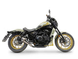 Honda Rebel 1100 2021-2024 Exhaust GPR Slip-on Powercone Evo