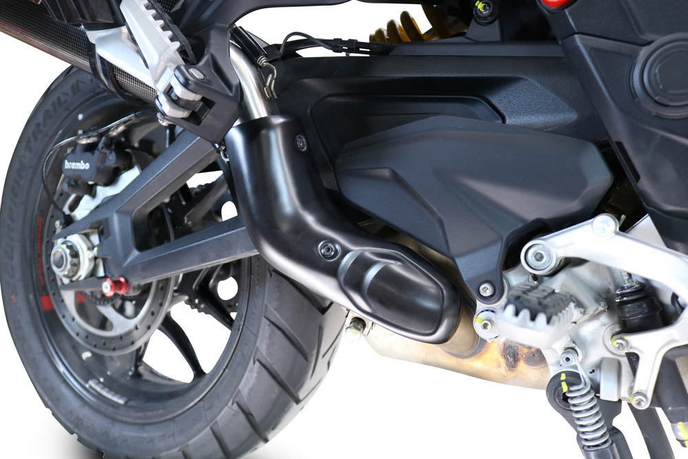 Ducati Multistrada V4 Rally 2023-2024 Exhaust GPR Slip-on Dual Poppy