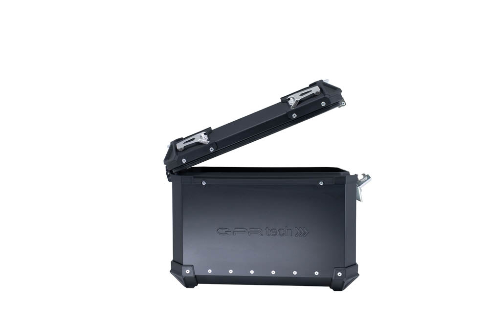 Ducati Multistrada V4 / V4S 2025-2026 GPR Tech 38+32L Aluminum Side Cases, Black with Pannier Holders - photo 13