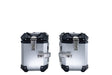 Kawasaki Versys 650 2015-2016 GPR Tech 38+38L Aluminum Side Cases, Silver with Pannier Holders - photo 1