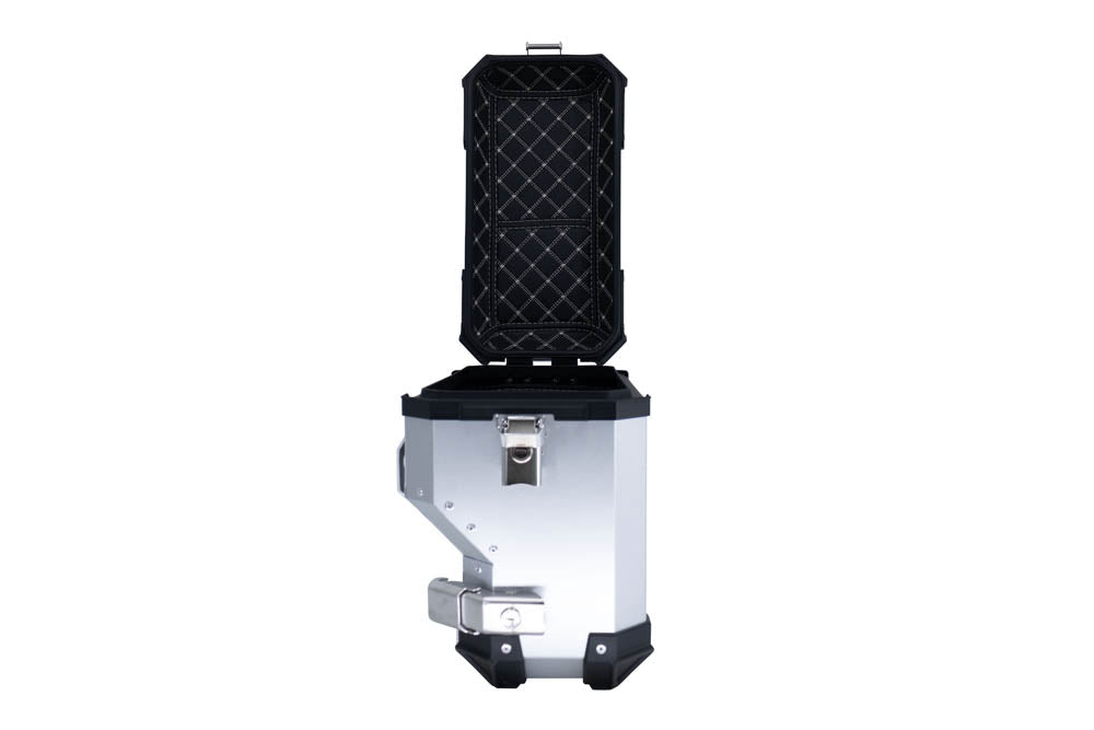 KTM 1290 Super Adventure 2015-2016 GPR Tech 38+32L Aluminum Side Cases, Silver with Pannier Holders - photo 13