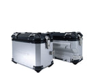 BMW F 850 GS Adventure 2018-2020 GPR Tech 38+32L Aluminum Side Cases, Silver with Pannier Holders - photo 2