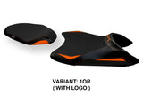 KTM 790 Duke 2018-2025 Seat Cover Tappezzeria Italia TPZ in Orange and Black