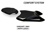 KTM 790 Duke 2018-2025 Seat Cover Tappezzeria Italia TPZ Comfort in White and Black