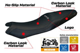 Kawasaki ER 6N / ER 6F 2005-2008 2009 2010 2011 Seat Cover Tappezzeria Italia TPZ Black
