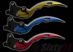 Kawasaki Brake & Clutch Levers, Adjustable Blade Style – Sixty61