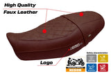 Kawasaki Z650RS 2022-2026 Seat Cover TPZ Italia Dark Brown