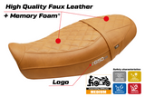 Kawasaki Z650RS 2022-2026 Seat Cover TPZ Italia Comfort Camel