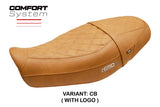 Kawasaki Z650RS 2022-2026 Seat Cover TPZ Italia Comfort Camel