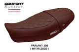 Kawasaki Z650RS 2022-2026 Seat Cover TPZ Italia Comfort Dark Brown