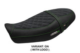 Kawasaki Z650RS 2022-2026 Seat Cover TPZ Italia Velvet Green Black
