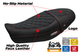 Kawasaki Z650RS 2022-2026 Seat Cover TPZ Italia Velvet Red Black